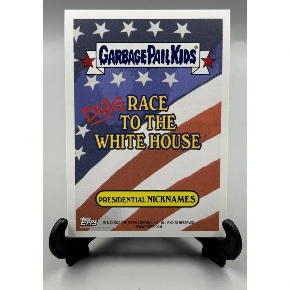 2020 Topps Garbage Pail Kids GPK Disgrace to the White House‎ #25B Slo Mo Joe